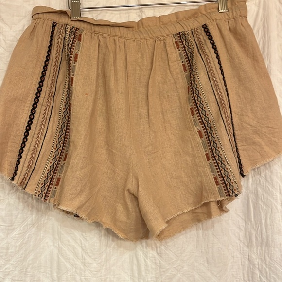 NWOT Free People Undertow Embroidered Shorts - Picture 9 of 9